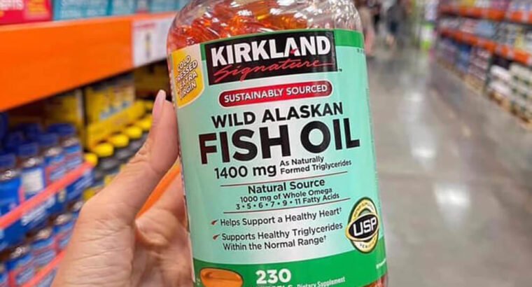 Dầu Cá Kirkland Wild Alaskan Fish Oil