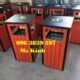 kho sỉ thùng rác công cộng, thùng rác giả gỗ